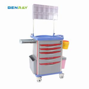 Medication Trolley Hospital Medical ABS Anesthesia Trolley Cart