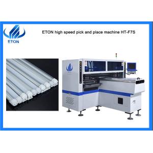 China Max 1.2m Tube SMT Pick Place Machine Dual Module 34 PCS Heads on sale