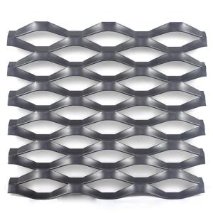Quality Mill Finish Aluminum Expanded Metal Mesh For Facade Covering for sale
