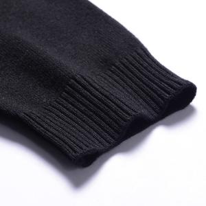 Flat Knitted Mens Warm Winter Sweaters , Round Collar Pullover Sweaters For Men