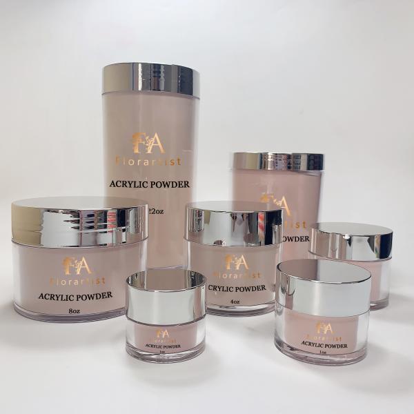 Custom Acrylic Jar 0.25oz 0.5oz 1oz 2oz 4oz 8oz 16oz 32oz Nude Clear Acrylic