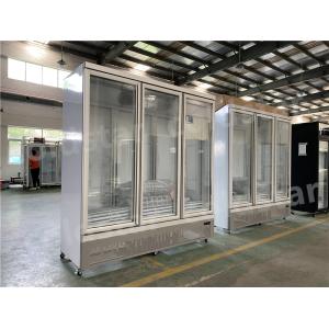 3 Doors Upright Freezer For Ice Cream Display