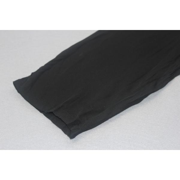 Cotton / Spandex Fashion Ladies Blouse Sweet Long Sleeve V Neck Black Color Plus Size