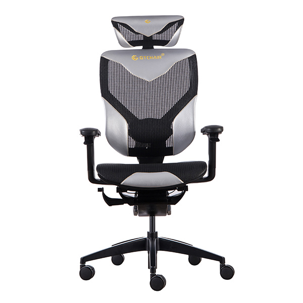 Height Adjustment Swivel Gaming Office Chair Wintex Mesh Lumbar Support Headrest