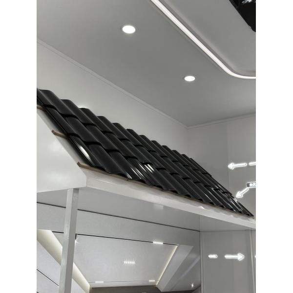 Max. Power 50W 23.8% Efficiency BIPV Roof Curved Solar Panels with Power