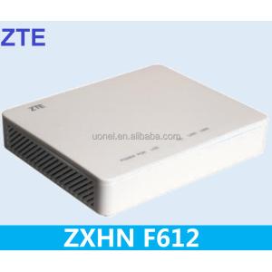 ZTE F612 V6.0 with zte f612 gpon onu ont with 1GE+1FE+VOIP sip phone F623 ZTE