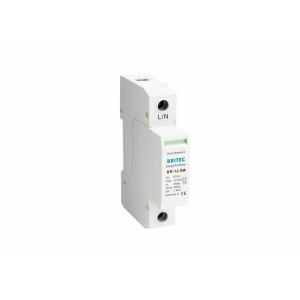 Class I+II Iimp 12.5ka Spd Lightning Arrester 1p Surge Protection Low Voltage