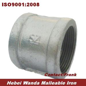 China galvanized banded malleable iron socket BS thread,NPT thread on sale