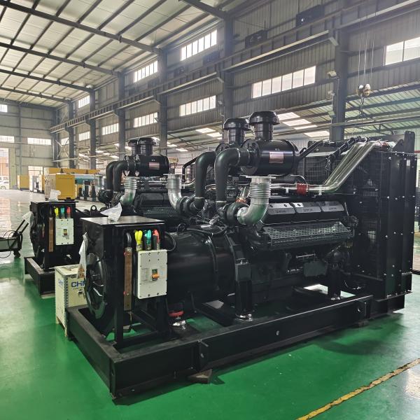 WIth Cummins 1000 kVA Auto Start Diesel Generator ISO9001 & CE Certified Single
