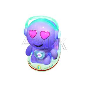 Colorful Lighting Plastic Baby Swing Car / Kids Electric Car 400W 220V