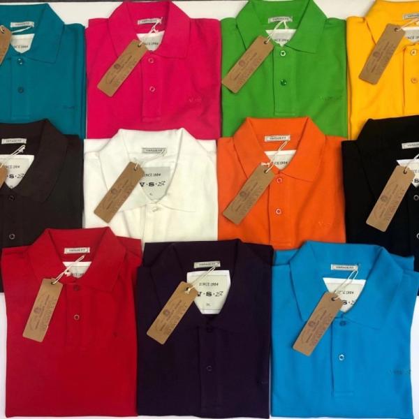 11 Color Men'S Cotton Polo Shirts