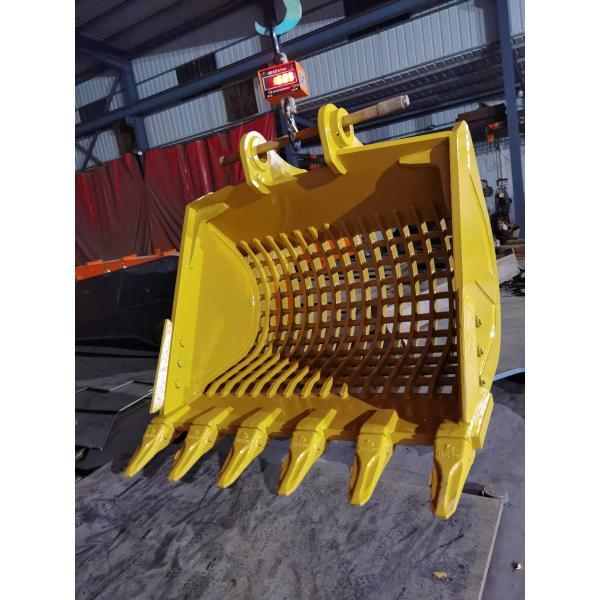Buy 330 Excavator Bucket Replacement Heavy Duty Rock Sieve Construction at wholesale prices