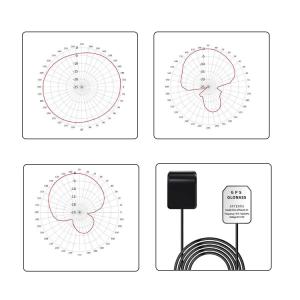 RG174 Cable Magnetic Directional GPS Antenna for Pcb Cover External Protrack Car