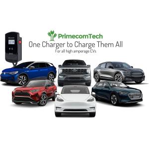 50 Amp Level-2 Smart Electric Vehicle Home Charging Station 220 Volt For Tesla