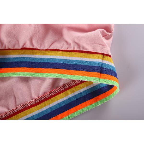 2 Color 65% Polyester 30% Bavlna 5% Elastane Girls Pullover