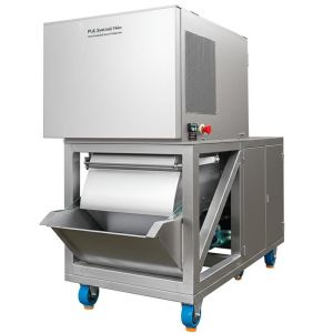 PLC Controlled Freshwater Flake Ice Machine 2.2-4.5KW with 1.5-2.5mm Ice Thickness and 500KG Storage