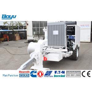 Max Continuous Pull 120kN Stringing Equipment Hydraulic Puller For Overhead