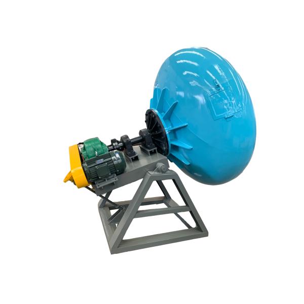 Disc Pan Organic Fertilizer Granulator 50t / H Compost Waste