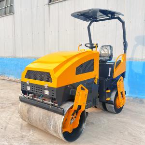 3.5 Ton Diesel Euro 5 EPA CE Engine Mini Compactor Road Roller Ride on Roller