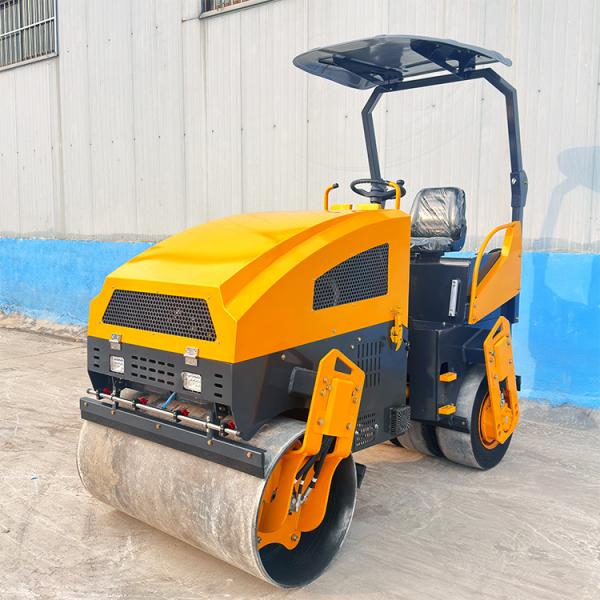 3.5 Ton Diesel Euro 5 EPA CE Engine Mini Compactor Road Roller Ride on Roller