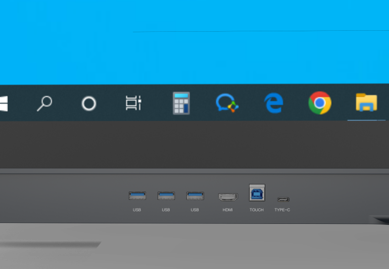 Conference All in One Touchscreen Interactive Blackboard 4K Multi Device
