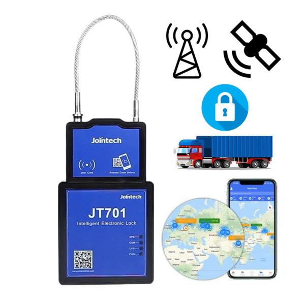 Jointech 4G Intelligent GPS Tracking Padlock Cargo Container Electronic