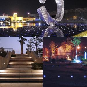 Outdoor Yard RGB 1W Stainless Steel Deck Lights