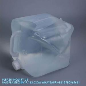 Emergency Supplies 5L 10L 20L Collapsible Water Container With Carton Box