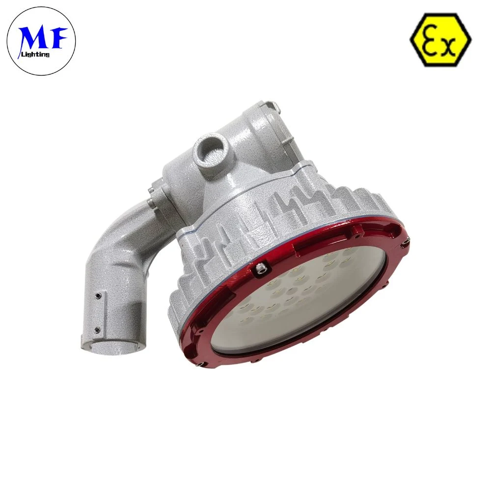 Ex LED Explosion Proof Light Atex Certified 60W Zone 1 Zone 2 LNG Gas Station Oil Industry Light Ocean Platform Light