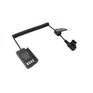 Quality Alvin’s Cables DMW-DCC17 DMW-BLK22 Dummy Battery to D-tap Power Adapter Coiled Cable for Panasonic Lumix S5 S5II S5K S5C for sale