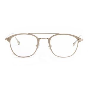 Spectacle Optical Eyeglass Titanium Eyewear 50-22-140 Silver Gold