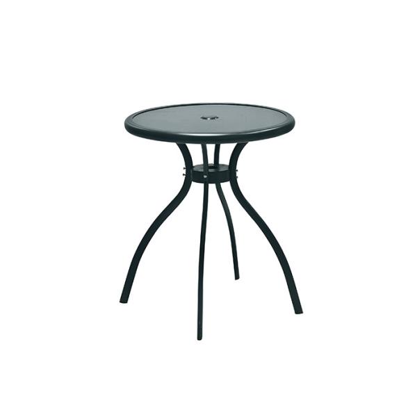 Buy BSCI all Weather Outdoor Garden Table Folding Tempered Glass Metal Table at wholesale prices