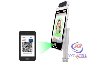 China WIFI QR Code Fingerprint Attendance Machine Face Recognition Temperature Scanner on sale