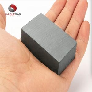 ISO9001 2000 Certified C8 6x4x1" Ferrite Block Ceramic Magnet for Water Pumps