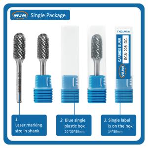 1/4 Die Grinder Diamond Burs Sharpening Bits Remove Burrs Machine for Wood