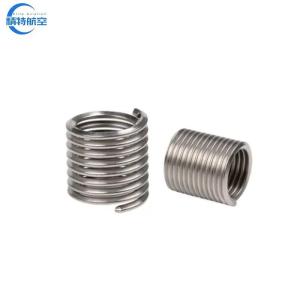 M12 M16 304SUS Tangless Screw Threaded Insert 100pcs/bag Zinc Plated Surface