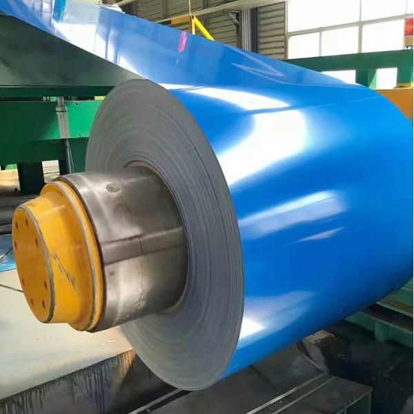 Buy PPGI Prepainted Galvanized Steel Coils Red Color Coated 1000 - 1500mm TISCO at wholesale prices
