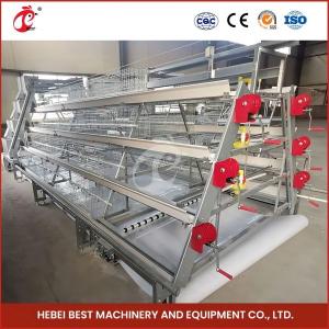 Quality Automatic breeding Automatic Broiler Chicken Cage Rose for sale