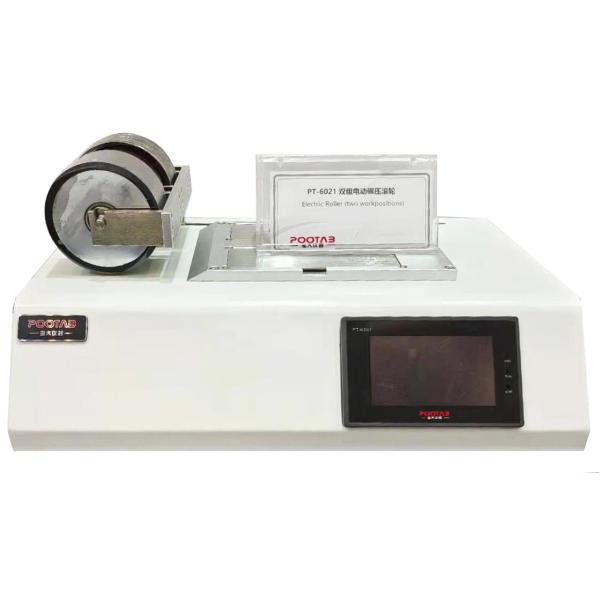 2 Stations 2kg Electronic Wheel Tape Peel Strength Tester Adhesive Testing Equipment