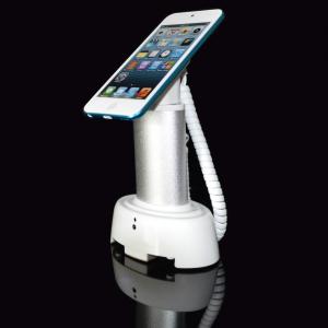 COMER Mobile Phone Display magnetic charging counter Stand With Alarm for retail