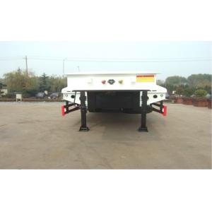 CIMC Original Low Bed Trailer 4 Axles 80ton Machanical Type With HOWO Prime
