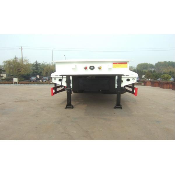 CIMC Original Low Bed Trailer 4 Axles 80ton Machanical Type With HOWO Prime