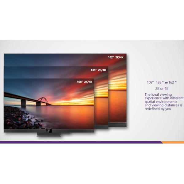 COB Mini LED HD Direct Display Indoor LED TV for Smart Office Meeting 135" Big Screen