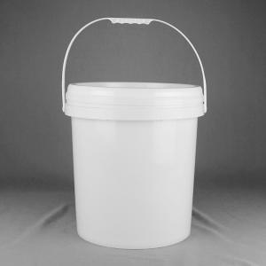 20 Ltr White 5 Gallon Bucket With Lid
