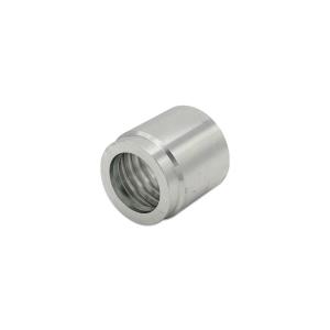 Silver / Golden Hydraulic Hose Fitting , Hydraulic Pipe Fittings Galvanized Zinc