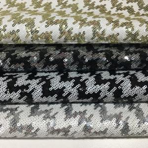 Embroidery Pink Sequin Tablecloth Professional Elegant Hometextile Stripe