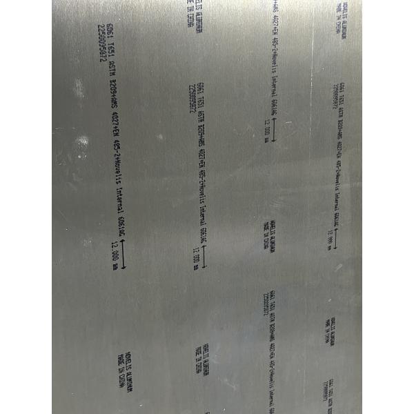 Buy Customizable 6061 Aluminum Plate  Aviation Aluminum Sheet Wear Resisting at wholesale prices