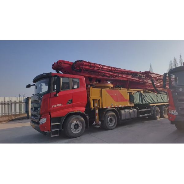 Used Sany 63m Concrete Pump Sany Chassis