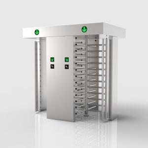 Durable Full Height Turnstile 304 Stainless Steel , Flexible Entrance Gate