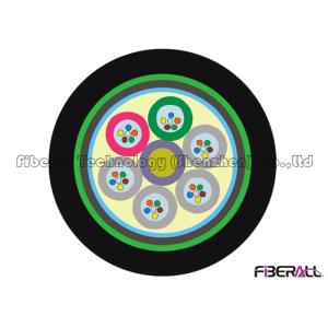 72 Strand GYTA53 Outdoor Fiber Optic Cable With Two PE Sheath / One Steel Tape
